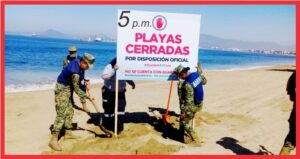 playa cerrada