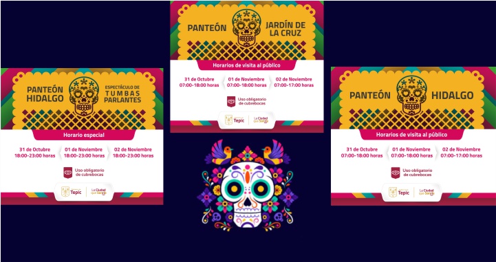 horarios panteones