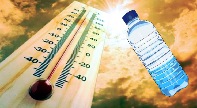 calor y agua