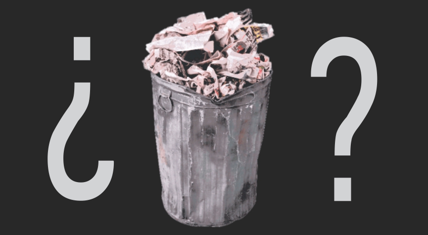 basurero de la historia