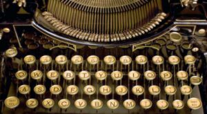 máquina de escribir