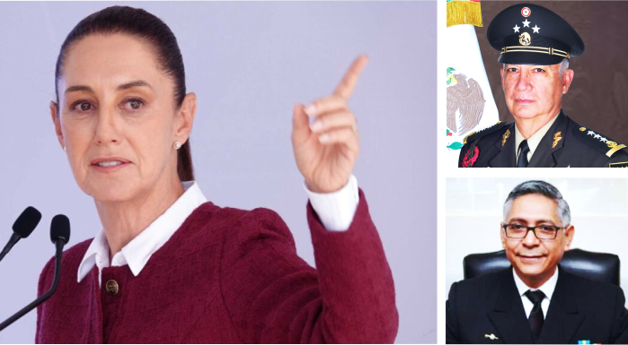 En X, Claudia Sheinbaum anuncia nuevos titulares de Sedena y Semar