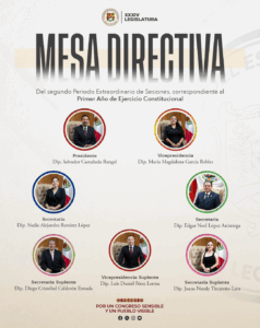 MESA DIRECTIVA EXTRAORDINARIA