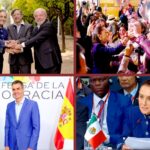 Claudia Sheinbaum reivindica una democracia con justicia social en cumbre internacional en España